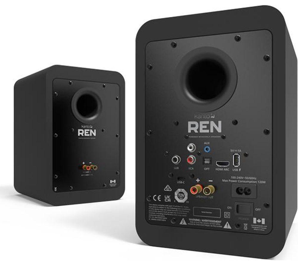 Altavoces de estantería Bluetooth KANTO AUDIO REN - Negro mate