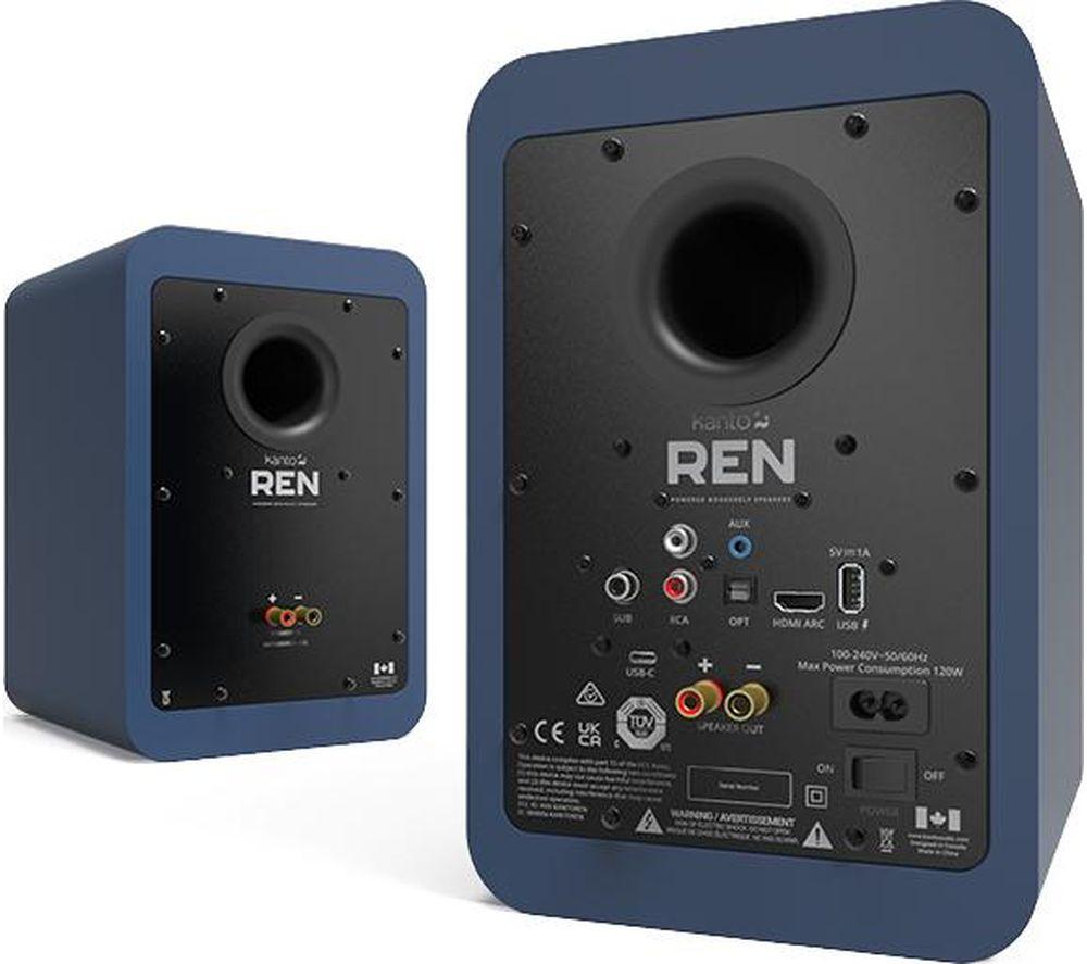 Altavoces de estantería Bluetooth KANTO AUDIO REN - Azul mate
