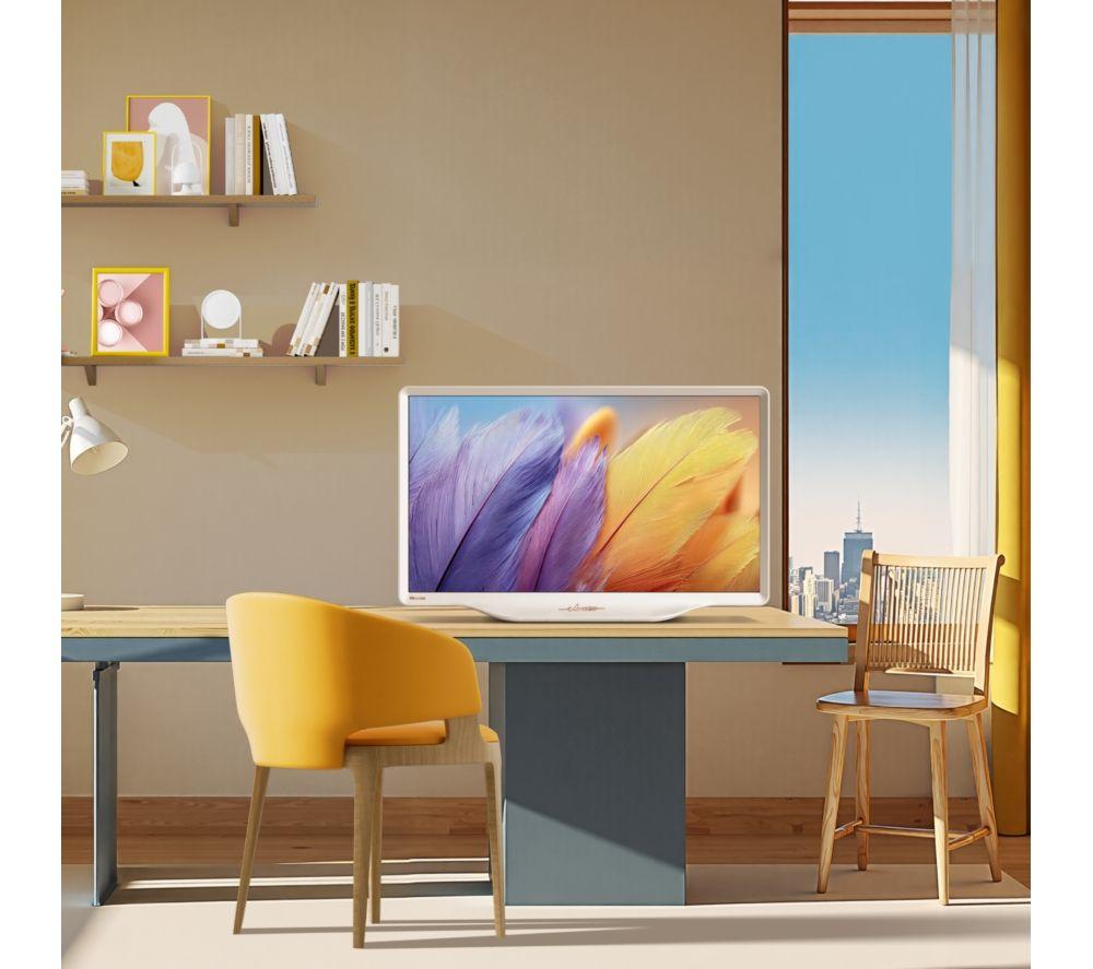 HISENSE Deco 32S5QTUK Smart TV LED HDR Full HD de 32" con Freely - Blanco