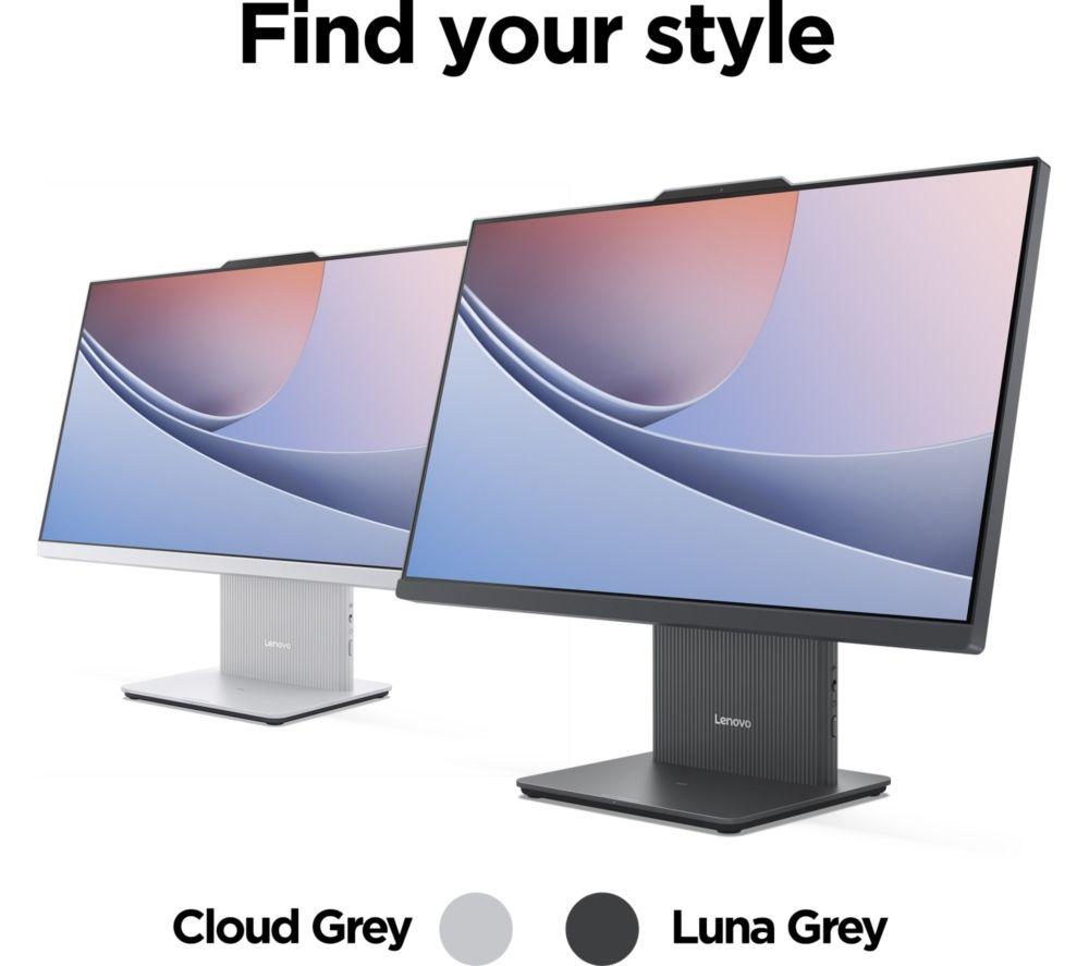 LENOVO IdeaCentre AIO 27" All-in-One PC - Intel® Core™ i5, 1 TB SSD, Grey
