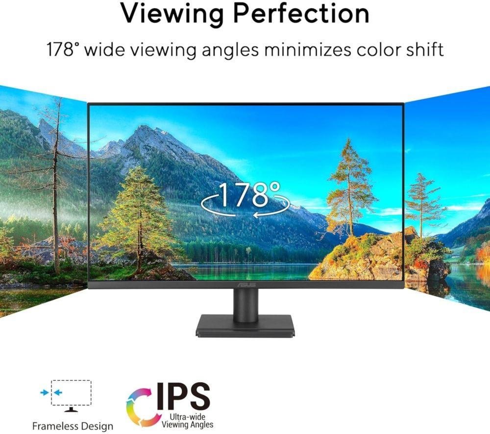 ASUS VA279HG Full HD 27" IPS LED Monitor - Black