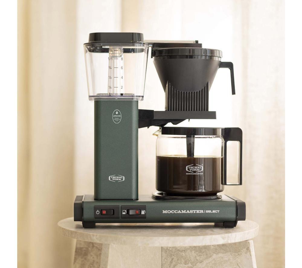 Cafetera de filtro MOCCAMASTER KBG Select 53822 - Verde bosque