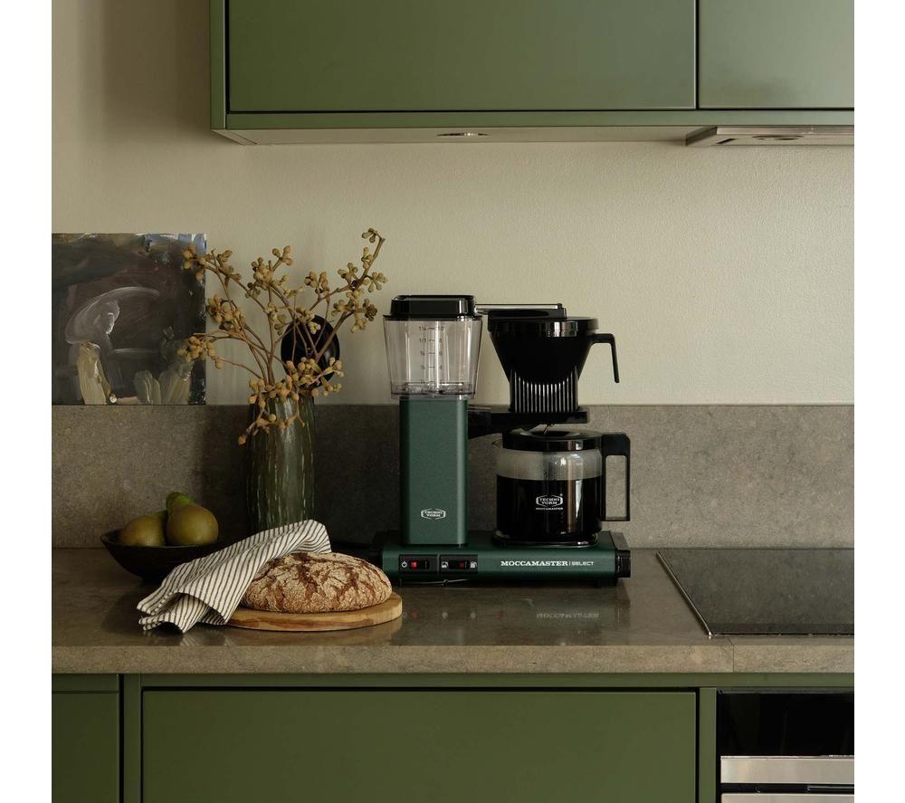 Cafetera de filtro MOCCAMASTER KBG Select 53822 - Verde bosque