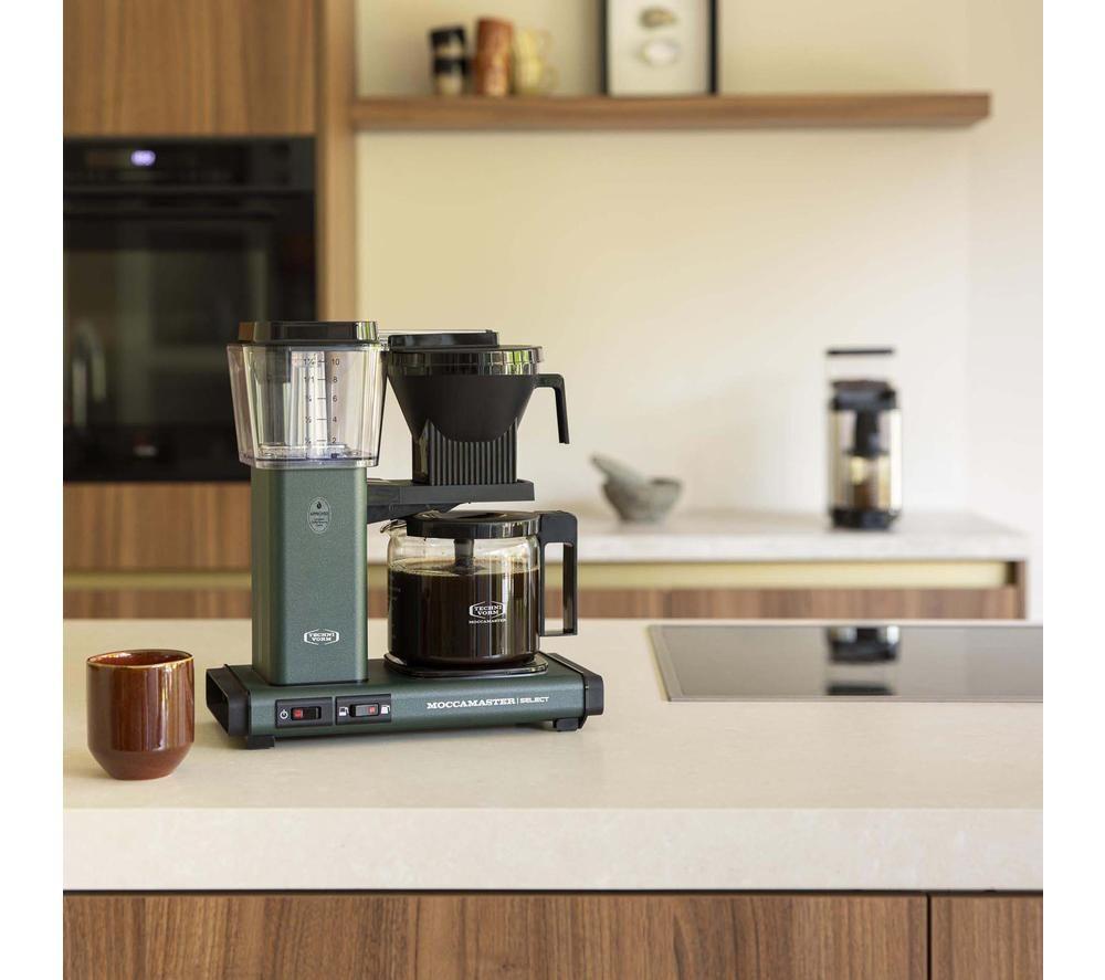 Cafetera de filtro MOCCAMASTER KBG Select 53822 - Verde bosque