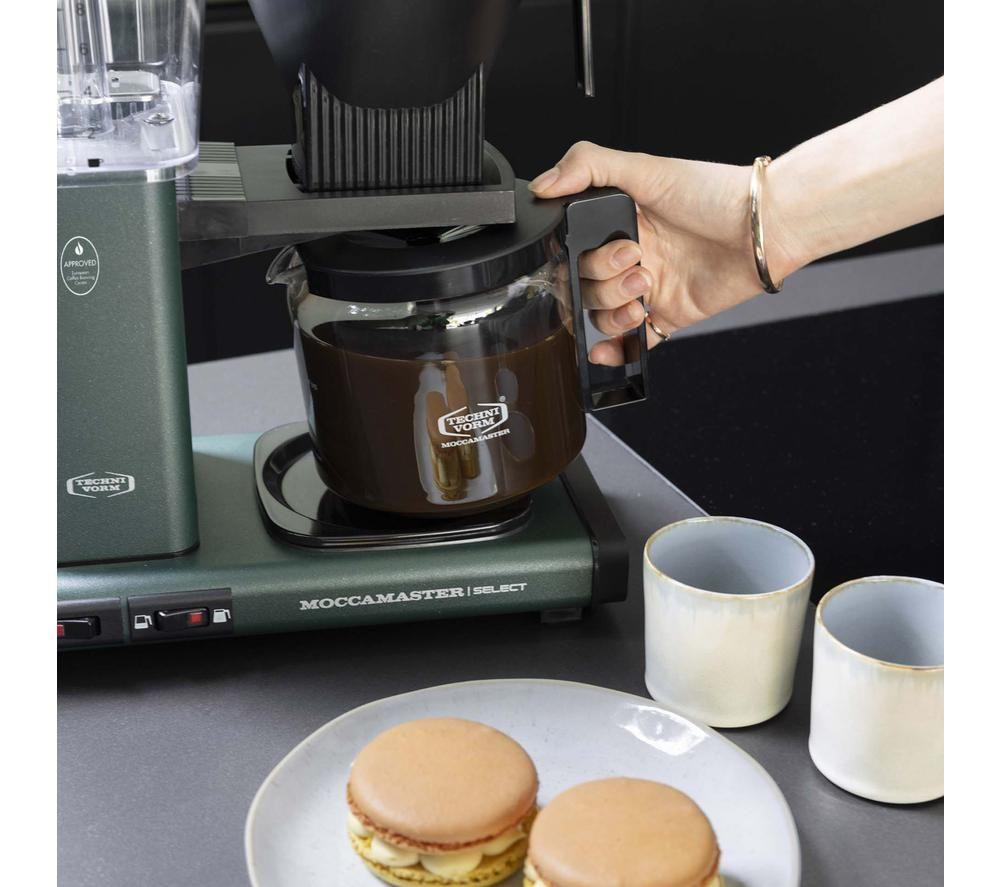Cafetera de filtro MOCCAMASTER KBG Select 53822 - Verde bosque