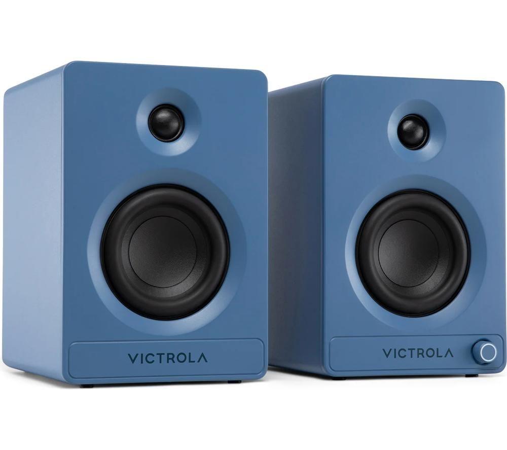 Altavoces de estantería Bluetooth VICTROLA Tempo VPS-400 - Azul