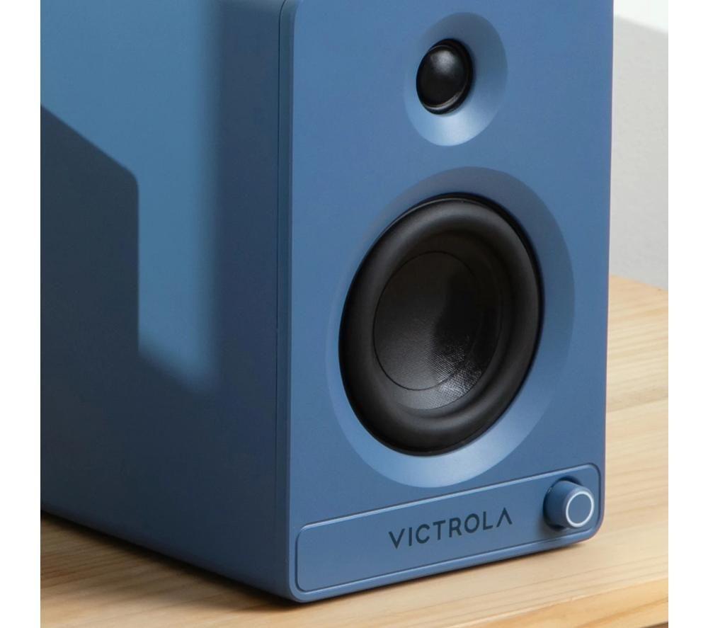 Altavoces de estantería Bluetooth VICTROLA Tempo VPS-400 - Azul