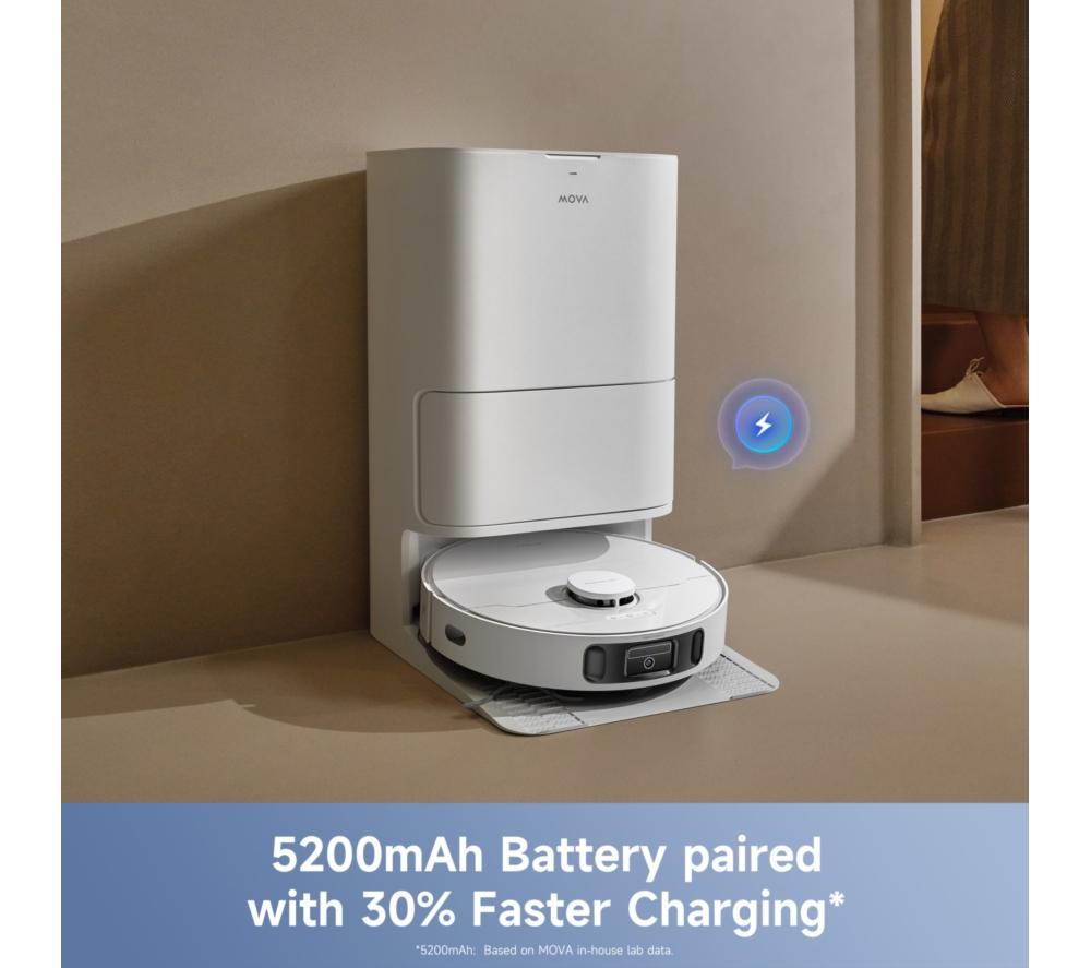 Robot aspirador MOVA E40 Ultra - Blanco