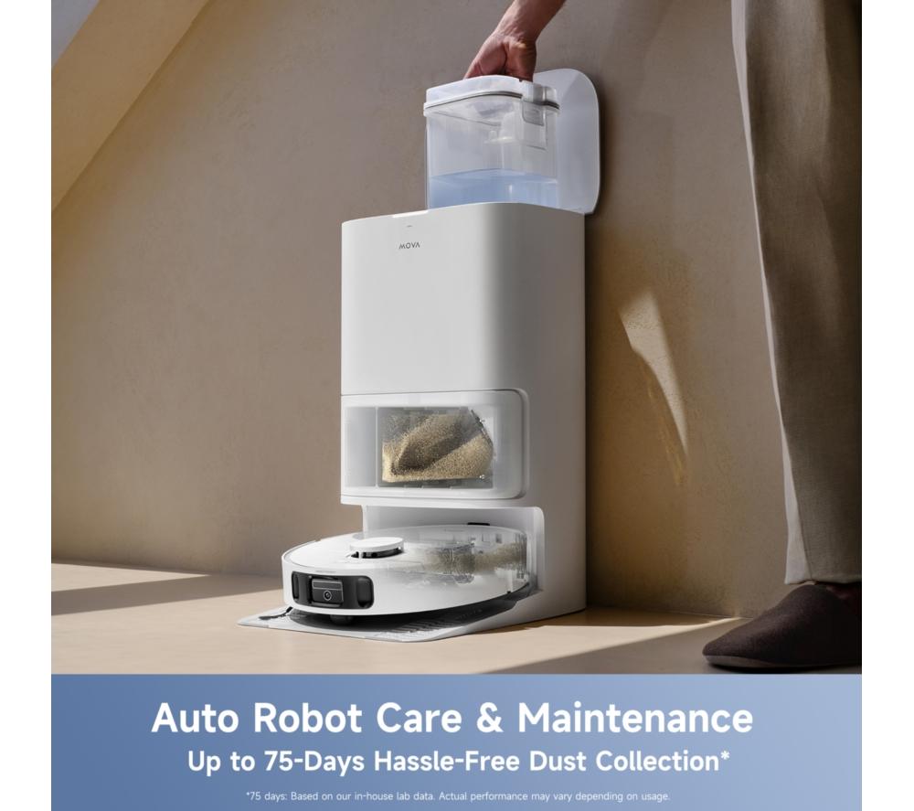 Robot aspirador MOVA E40 Ultra - Blanco