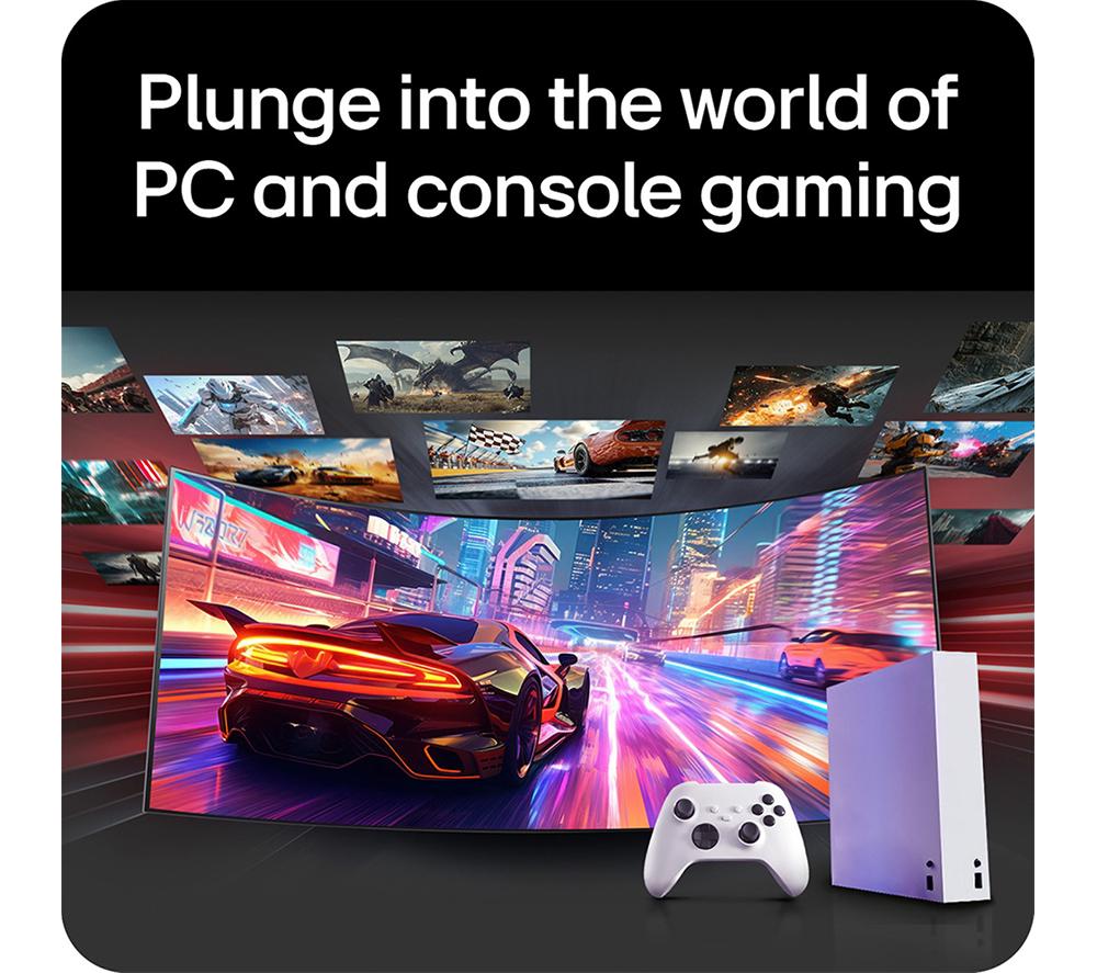 LG UltraGear GX9 34GX900A-B Quad HD 34" Curved WOLED Gaming Monitor - Schwarz