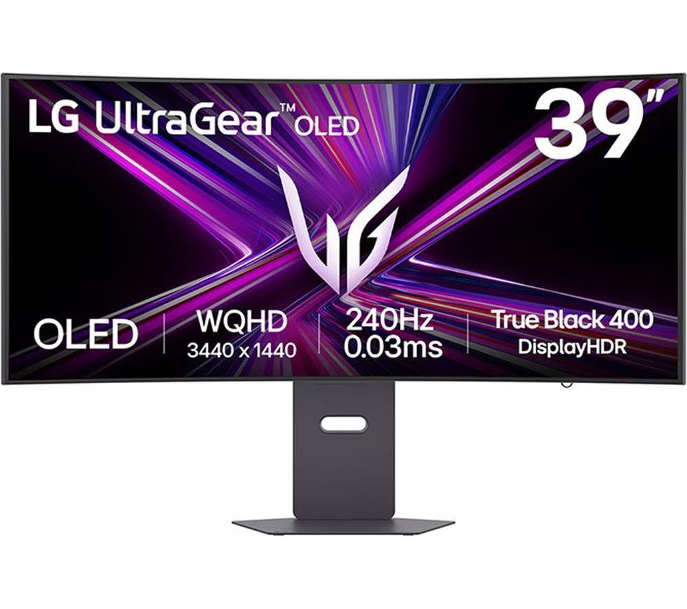 LG UltraGear 39GX900A-B Wide Quad HD 39" Curved OLED Gaming Monitor - Black