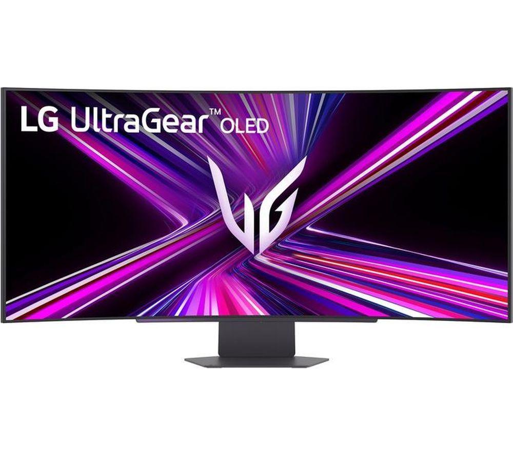 LG UltraGear 45GX900A-B Wide Quad HD 45" Curved OLED Smart Gaming Monitor - Schwarz