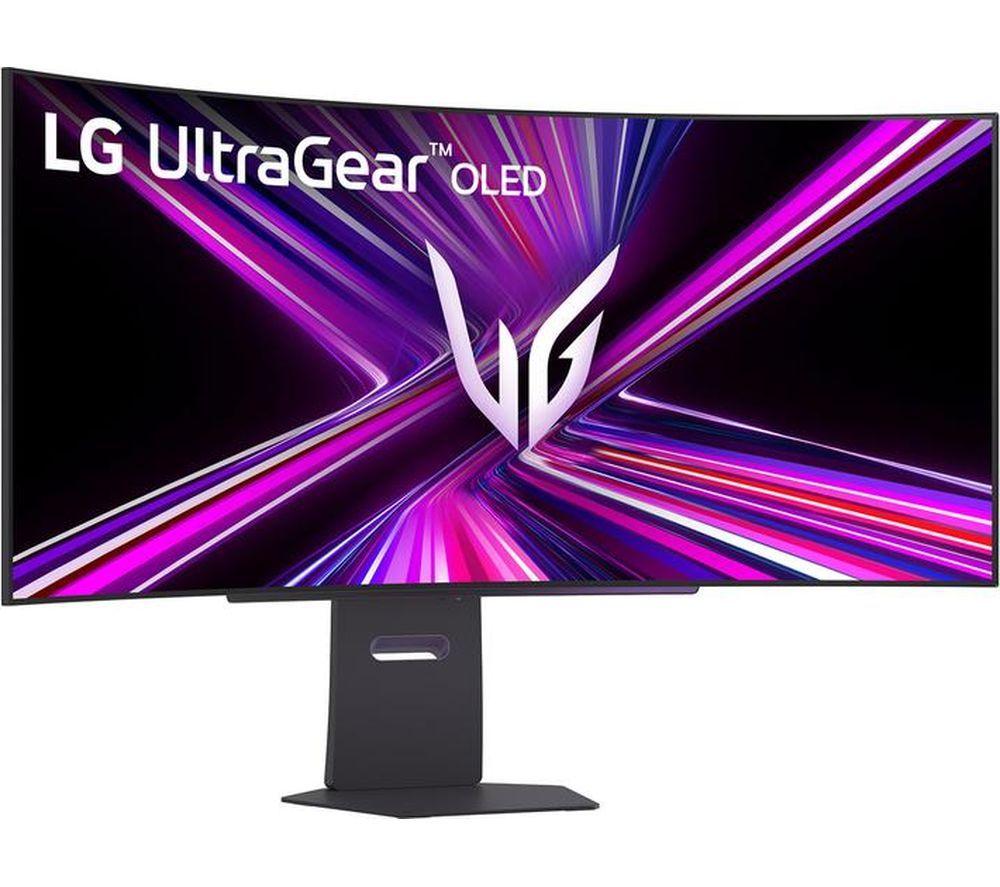 LG UltraGear 45GX900A-B Wide Quad HD 45" Curved OLED Smart Gaming Monitor - Schwarz