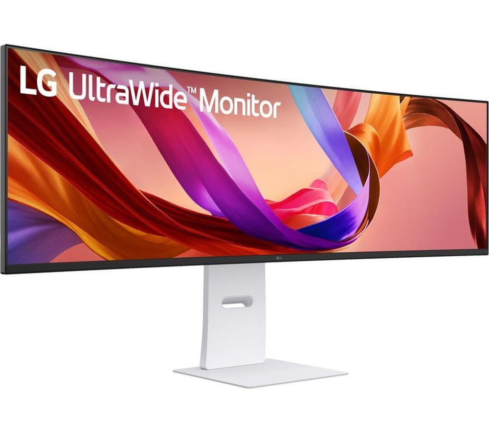 LG UltraWide 49U950A-W UltraWide Dual Quad HD 49” Curved Nano IPS LCD Monitor - White