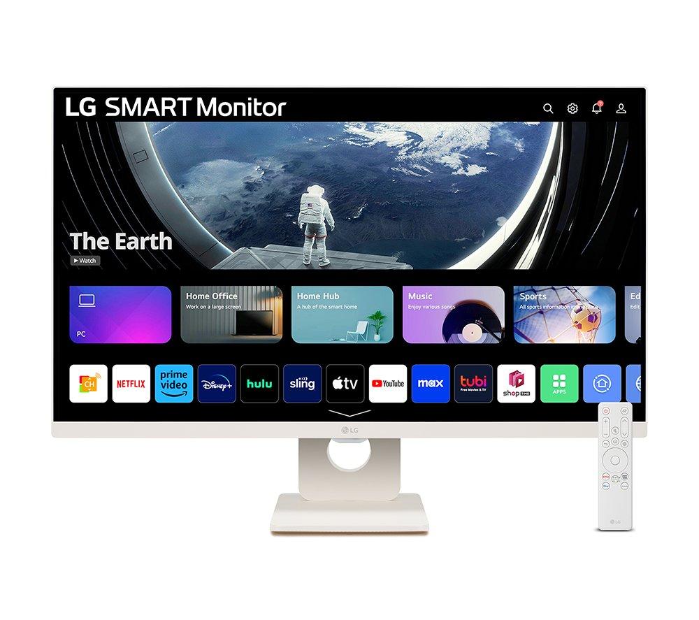 LG MyView Smart 27U511SA-W.AEK Full HD 27" IPS LCD Monitor - White