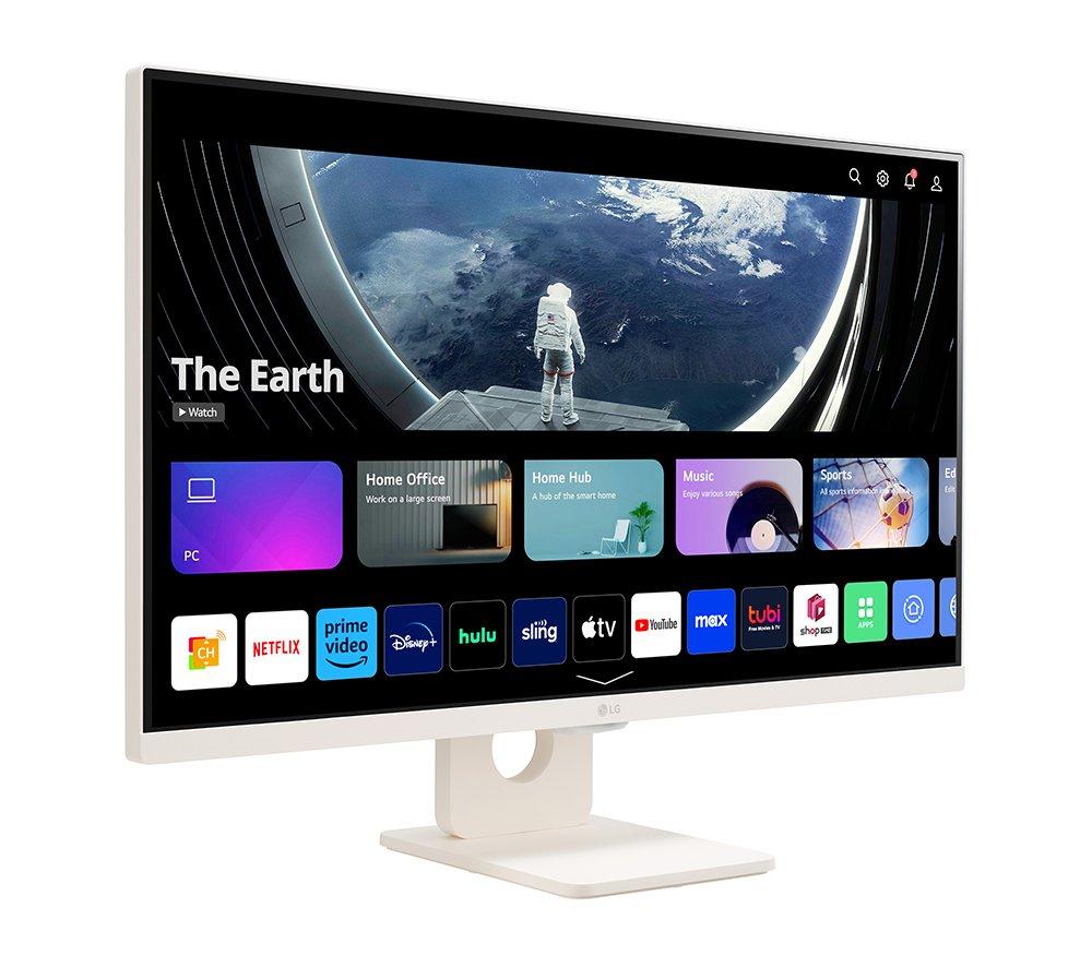 Monitor LCD IPS LG MyView Smart 27U511SA-W.AEK Full HD de 27" - Blanco