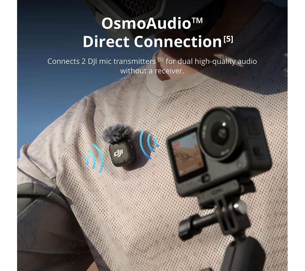 Cámara de acción DJI Osmo Action 6 4K Ultra HD - Negra