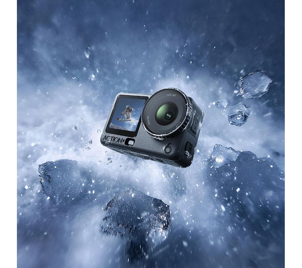 Cámara de acción DJI Osmo Action 6 4K Ultra HD - Negra