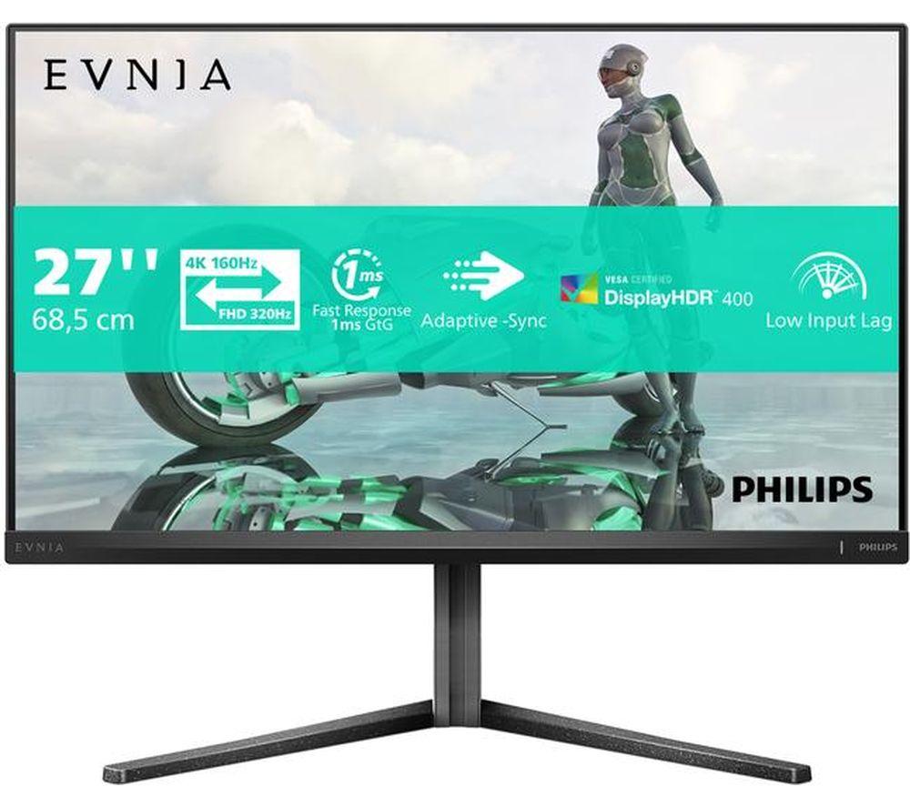 PHILIPS Evnia 3000 27M2N3800A 4K Ultra HD 27" WLED Dual-Mode Gaming Monitor - Charcoal