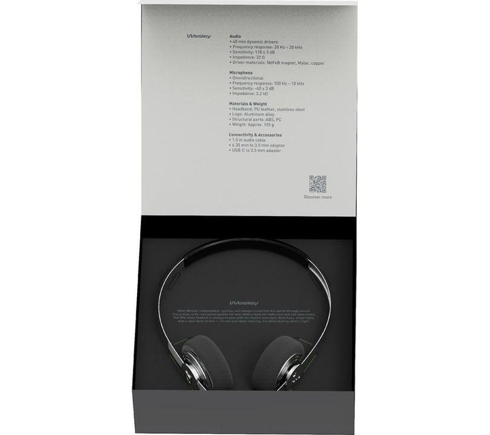 Auriculares GADHOUSE Wesley - Negro