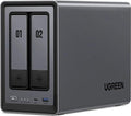 UGREEN NASync DXP2800 NAS Enclosure - 2 Bay, Black