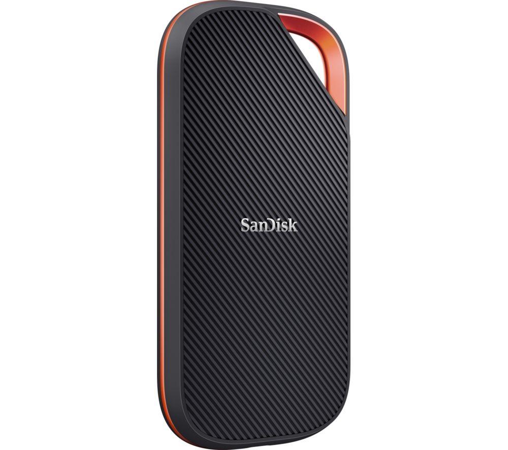 SANDISK Extreme PRO Portable External SSD with USB4 - 2 TB, Black