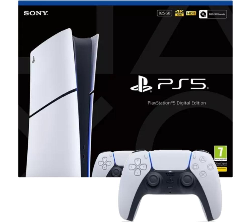 SONY PlayStation 5 Digital Edition & PS5 DualSense Wireless Controller Bundle