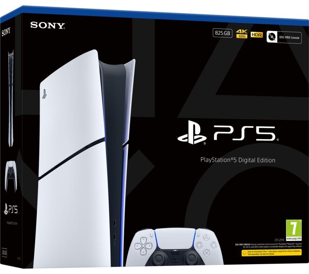 SONY PlayStation 5 Digital Edition & PS5 DualSense Wireless Controller Bundle