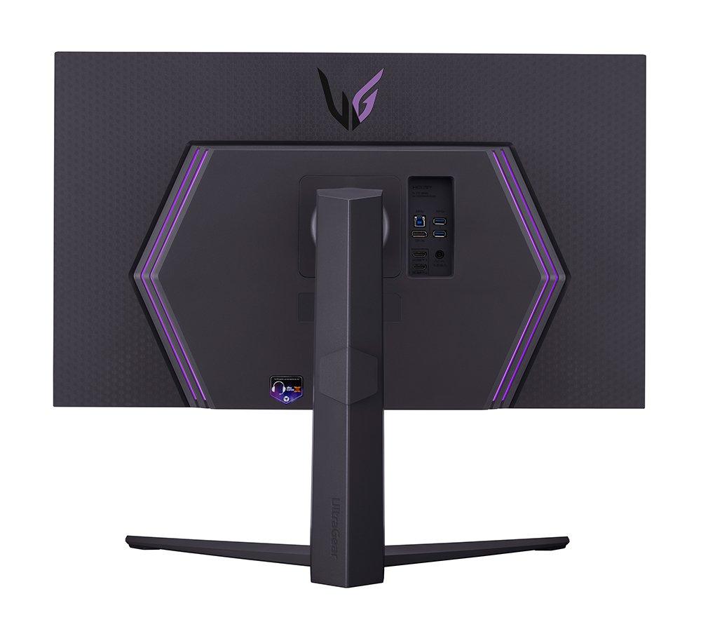 LG UltraGear 32GR93U-B 4K Ultra HD 32" LED Gaming Monitor - Purple Grey