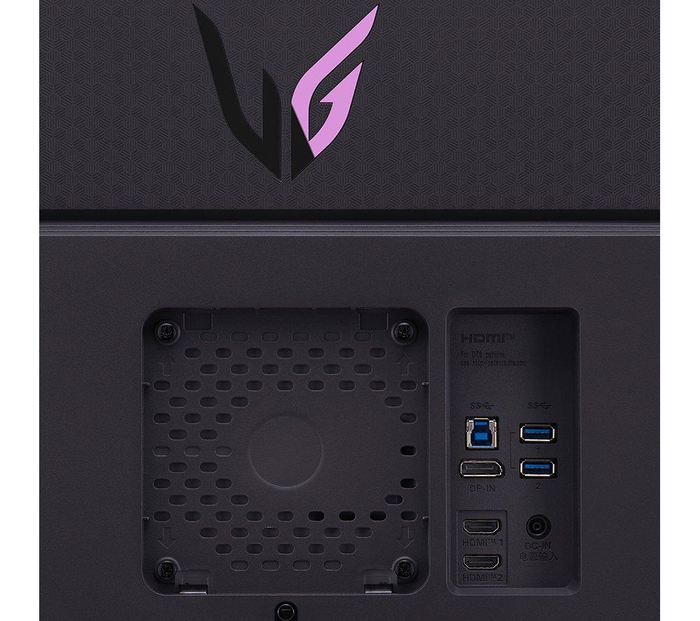 LG UltraGear 32GR93U-B 4K Ultra HD 32" LED Gaming Monitor - Purple Grey