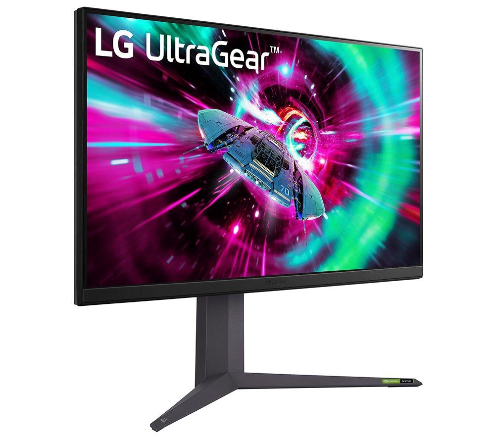 LG UltraGear 32GR93U-B 4K Ultra HD 32" LED Gaming Monitor - Purple Grey