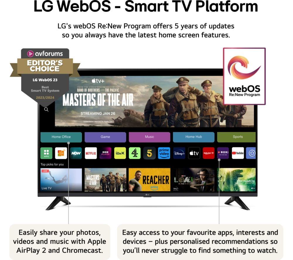 LG 43LR60006LA Televisor LED Full HD HDR Smart de 43"