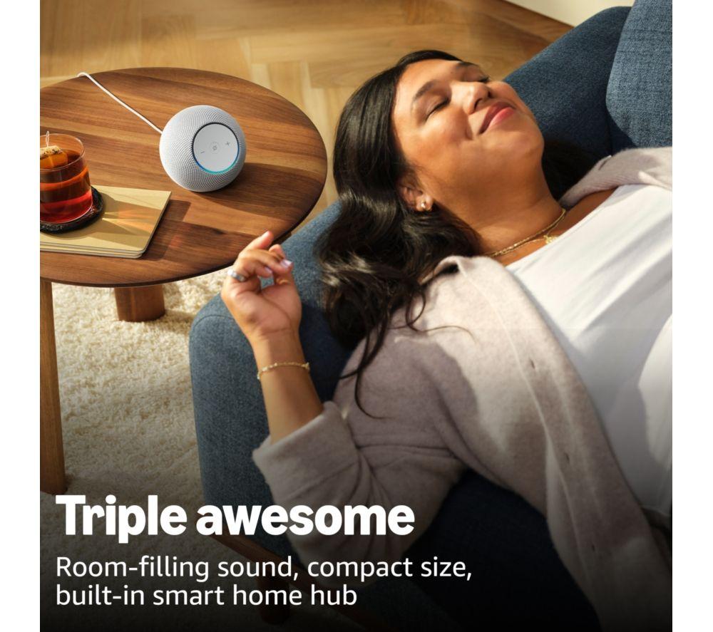 AMAZON Echo Dot Max (2025) Smart Speaker with Alexa - Glacier White
