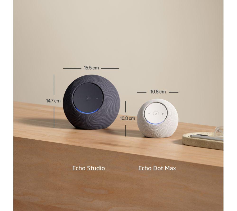 AMAZON Echo Dot Max (2025) Smart Speaker with Alexa - Glacier White