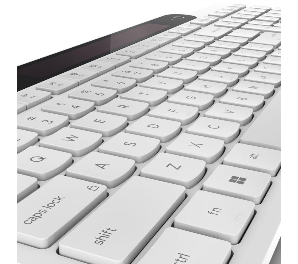 LENOVO 800 Self-Charging Wireless Keyboard - White