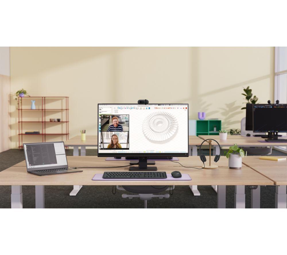 LOGITECH Essentials Bundle: MK295 Combo, H340 Headset & Brio 100 Webcam - Graphite & Black