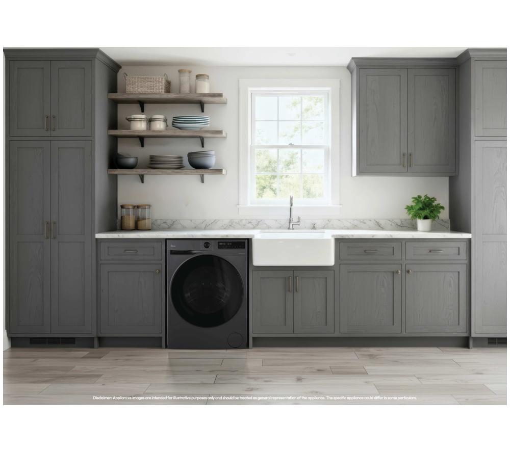 HOOVER Pro Wash Series 5 HBR 610BCL8G-80 WiFi-enabled 10 kg 1600 Spin Washing Machine - Graphite