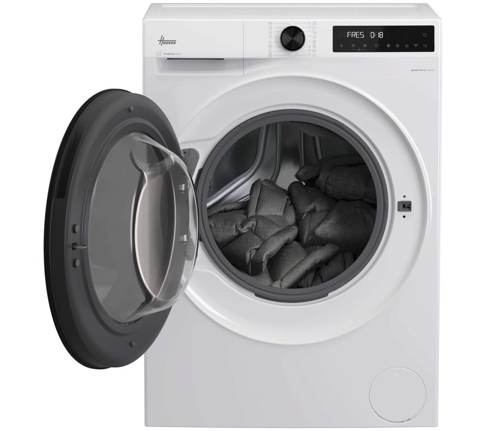 Lavadora HOOVER Pro Wash Series 5 HBR 610BCLG-80 con WiFi, 10 kg, 1600 rpm - Blanco