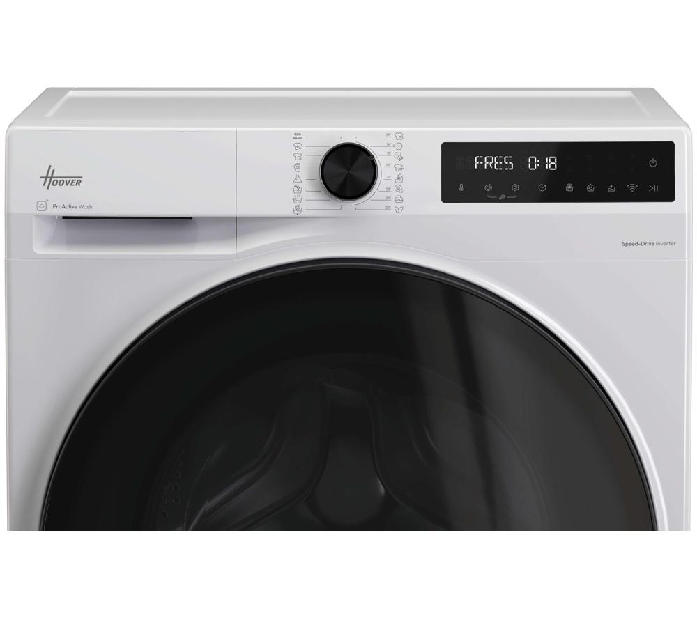 Lavadora HOOVER Pro Wash Series 5 HBR 610BCLG-80 con WiFi, 10 kg, 1600 rpm - Blanco
