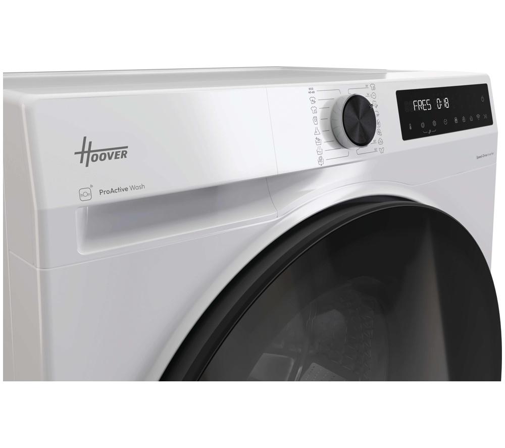 Lavadora HOOVER Pro Wash Series 5 HBR 610BCLG-80 con WiFi, 10 kg, 1600 rpm - Blanco