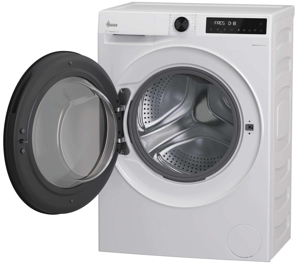 Lavadora HOOVER Pro Wash Series 5 HBR 610BCLG-80 con WiFi, 10 kg, 1600 rpm - Blanco