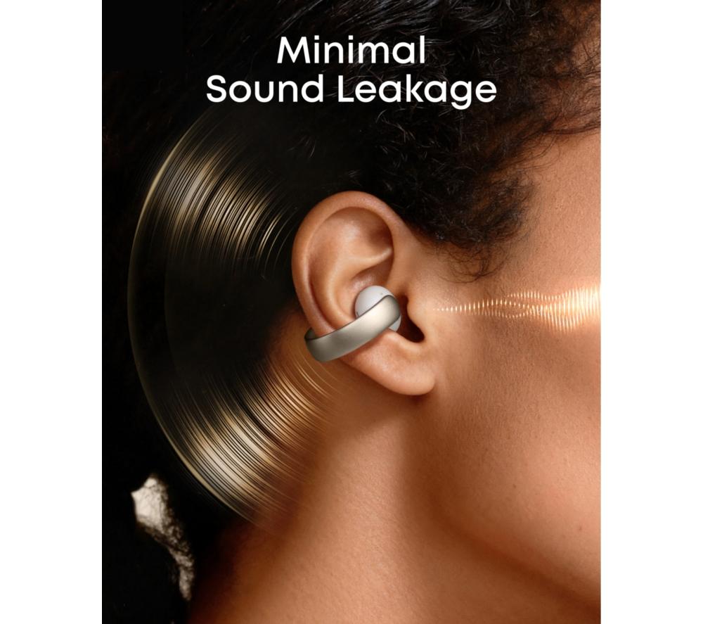 SOUNDCORE AeroClip Wireless Bluetooth Earbuds - White