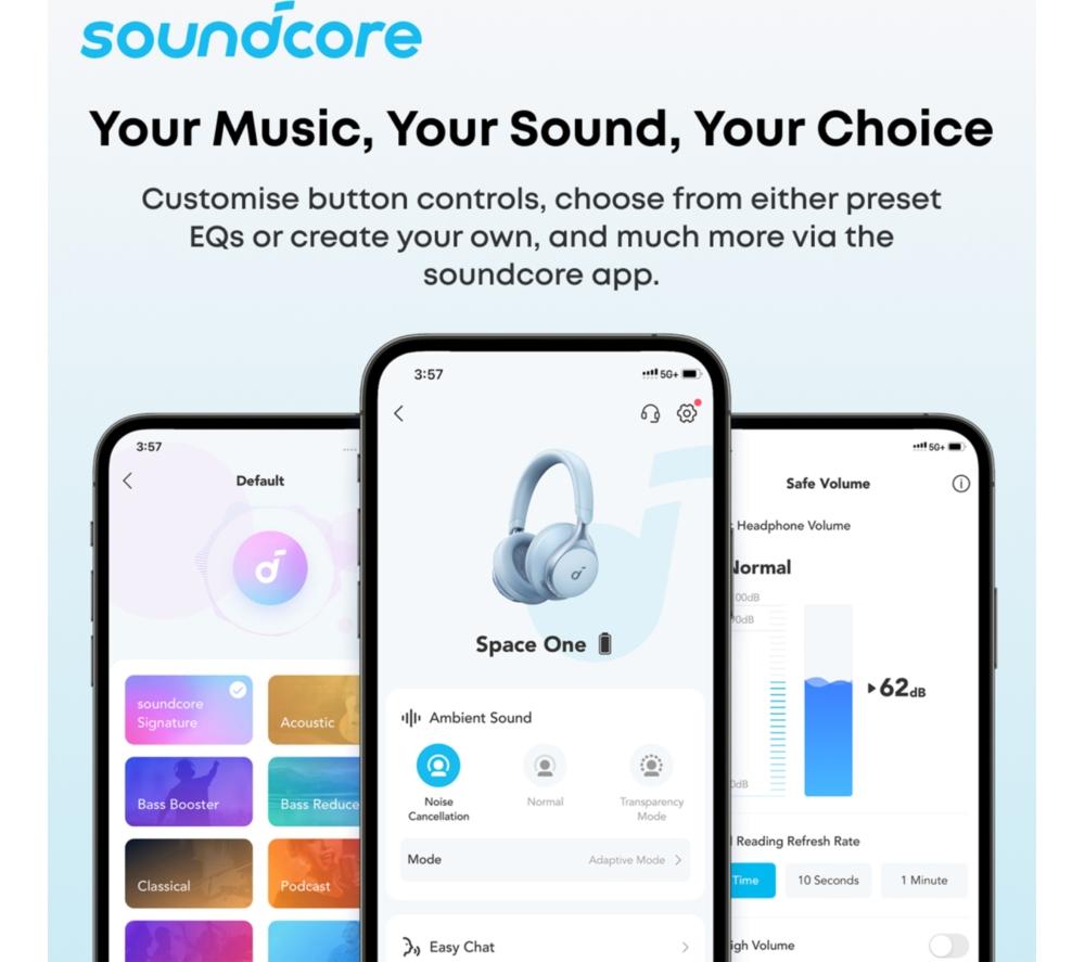 SOUNDCORE AeroClip Wireless Bluetooth Earbuds - White