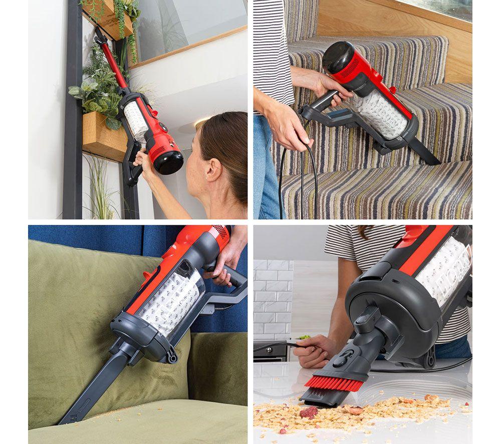 NUMATIC Henry Quick Stielstaubsauger mit Kabel – Rot