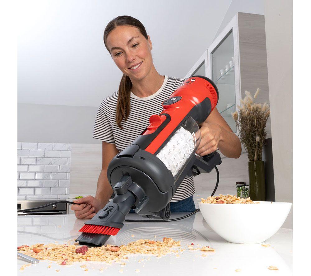 NUMATIC Henry Quick Stielstaubsauger mit Kabel – Rot