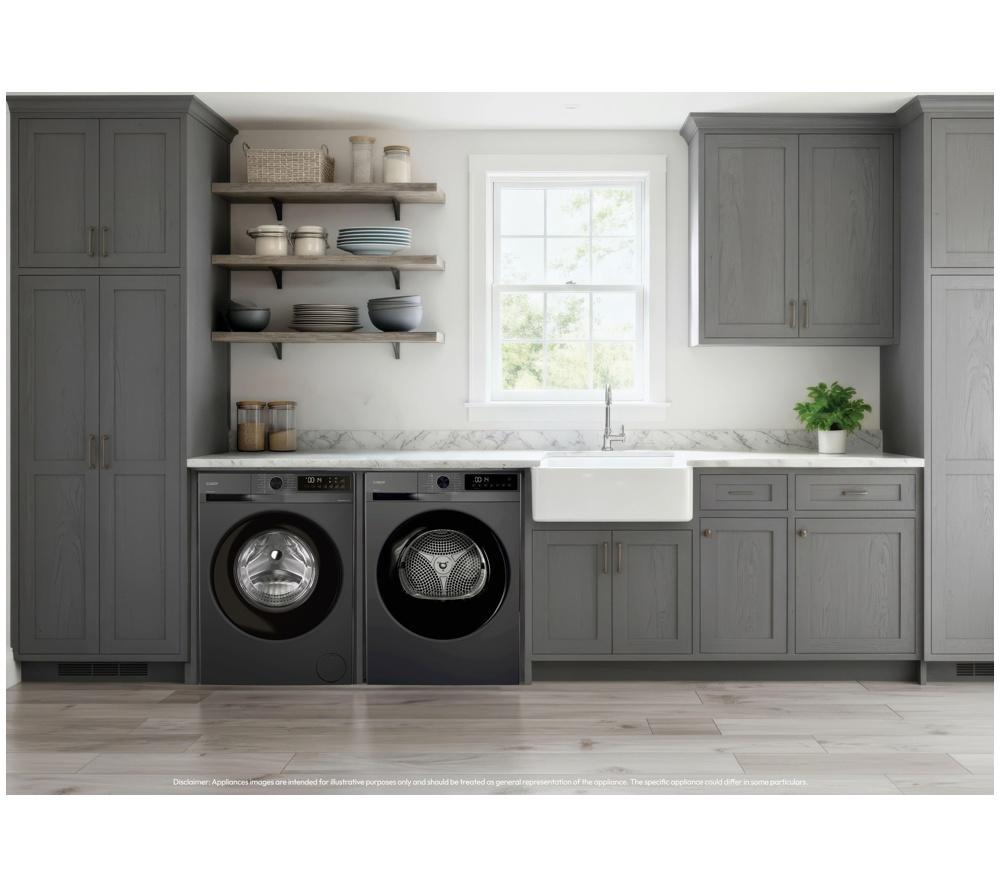 CANDY Quick Pro GD 10N1BR-80 10 kg Heat Pump Tumble Dryer - Graphite