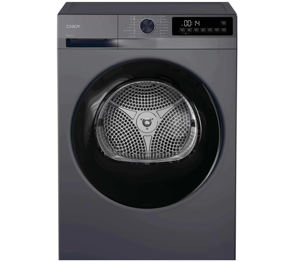 CANDY Quick Pro GD 10N1BR-80 10 kg Heat Pump Tumble Dryer - Graphite