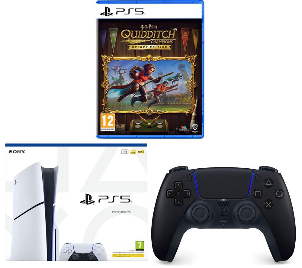 SONY PlayStation 5 with DualSense Wireless Controller & Harry Potter: Quidditch Champions Deluxe Edition Bundle