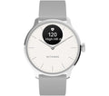 WITHINGS ScanWatch Light Hybrid Smart Watch - Pearl White, 37 mm