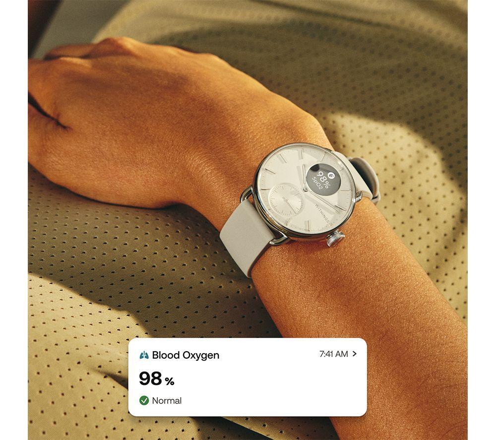 WITHINGS ScanWatch 2 Hybrid Smart Watch - Black, 38 mm